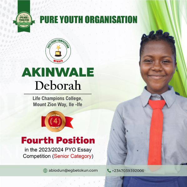 Akinwale Deborah — 4th, Senior 2023-24